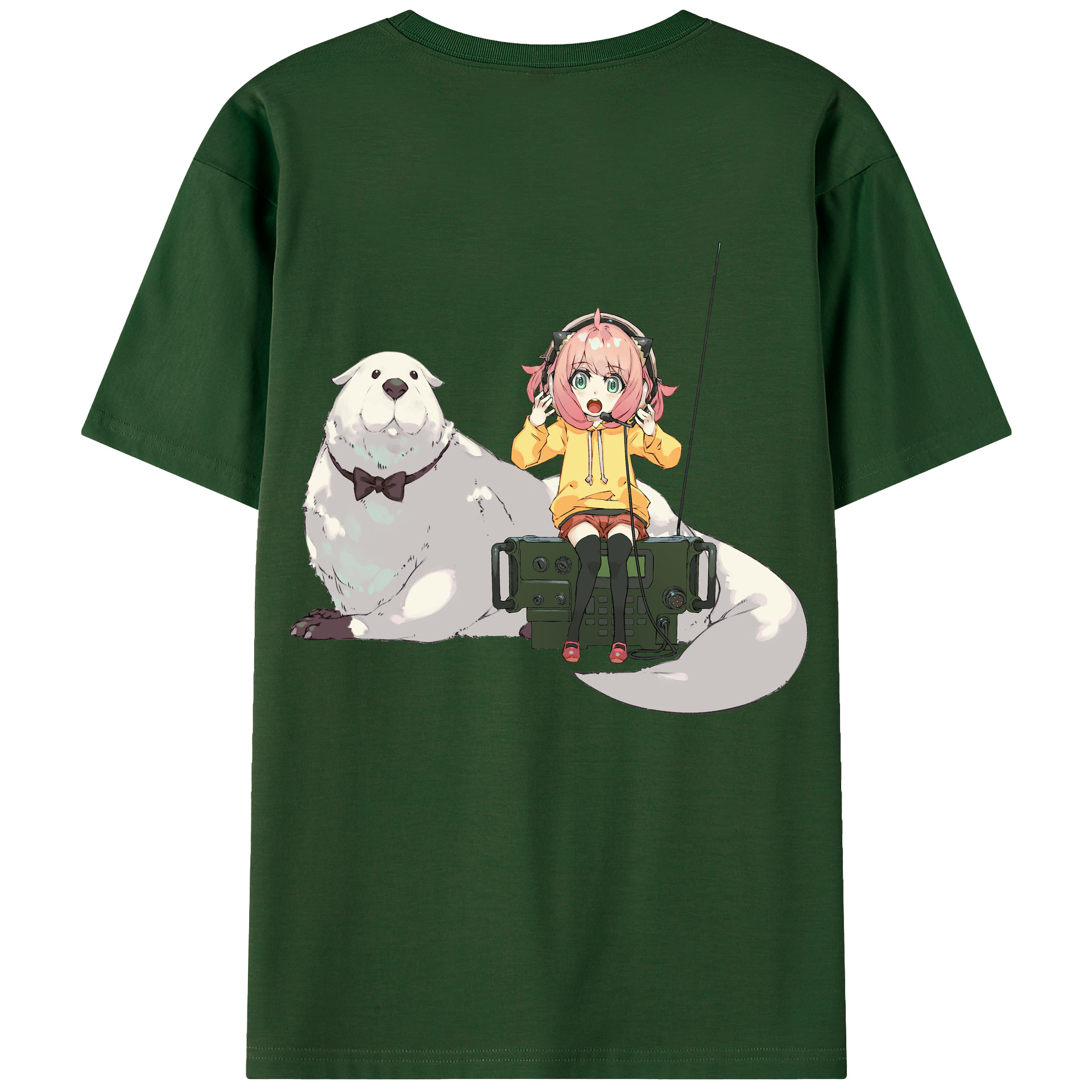 （画像用） SPY×FAMILY间谍家家酒 綿100％半袖Tシャツ（背面プリント）